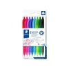 STAEDTLER ball 4230 - Pack de 8 stylos à bille - couleurs assorties - pointe moyenne