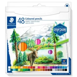 STAEDTLER Design Journey - 48 Crayons de couleur - couleurs assorties