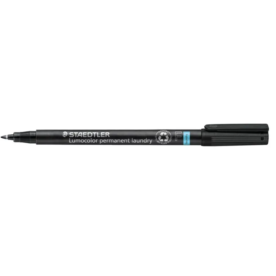 STAEDTLER LUMOCOLOR 319 - Marqueur permanent pour textiles - pointe fine - noir
