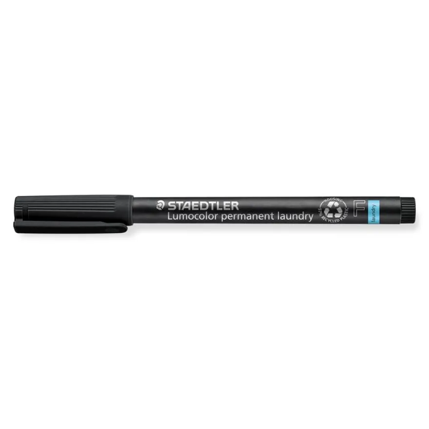 STAEDTLER LUMOCOLOR 319 - Marqueur permanent pour textiles - pointe fine - noir
