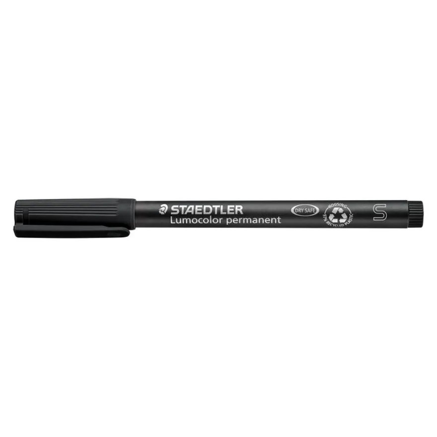STAEDTLER LUMOCOLOR 313 - Marqueur permanent - pointe super fine - noir
