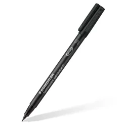 STAEDTLER LUMOCOLOR 313 - Marqueur permanent - pointe super fine - noir