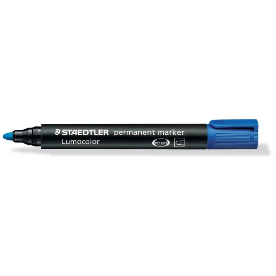 STAEDTLER LUMOCOLOR 352 - Marqueur permanent - pointe ogive - bleu