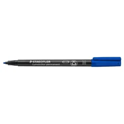STAEDTLER LUMOCOLOR 317 - Marqueur permanent - pointe moyenne - bleu