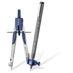 STAEDTLER Mars Comfort 553 - Compas réglable à balustre et accessoires