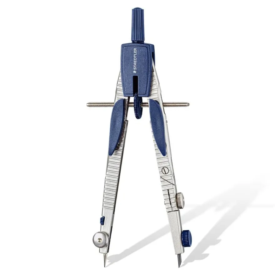 STAEDTLER Mars Comfort 553 - Compas réglable à balustre et accessoires