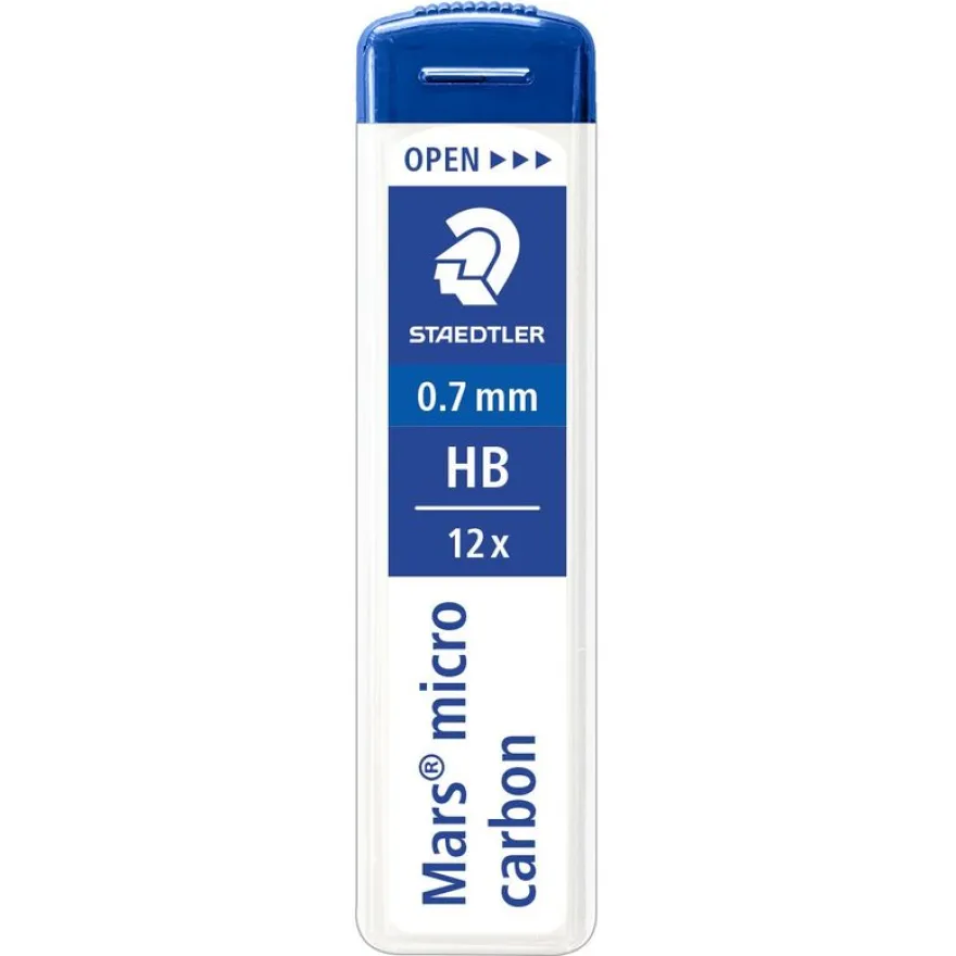STAEDTLER Mars micro - Etui de 12 Mines pour porte mines - HB - 0,7 mm