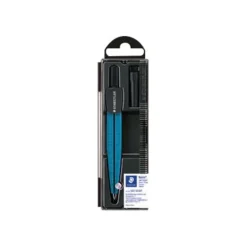 STAEDTLER Noris 550 - Coffret compas à mine - bleu
