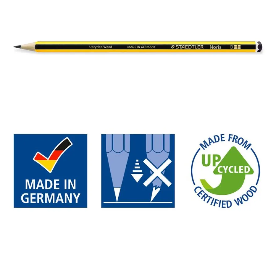 STAEDTLER Noris 120 - crayon - HB (pack de 6)