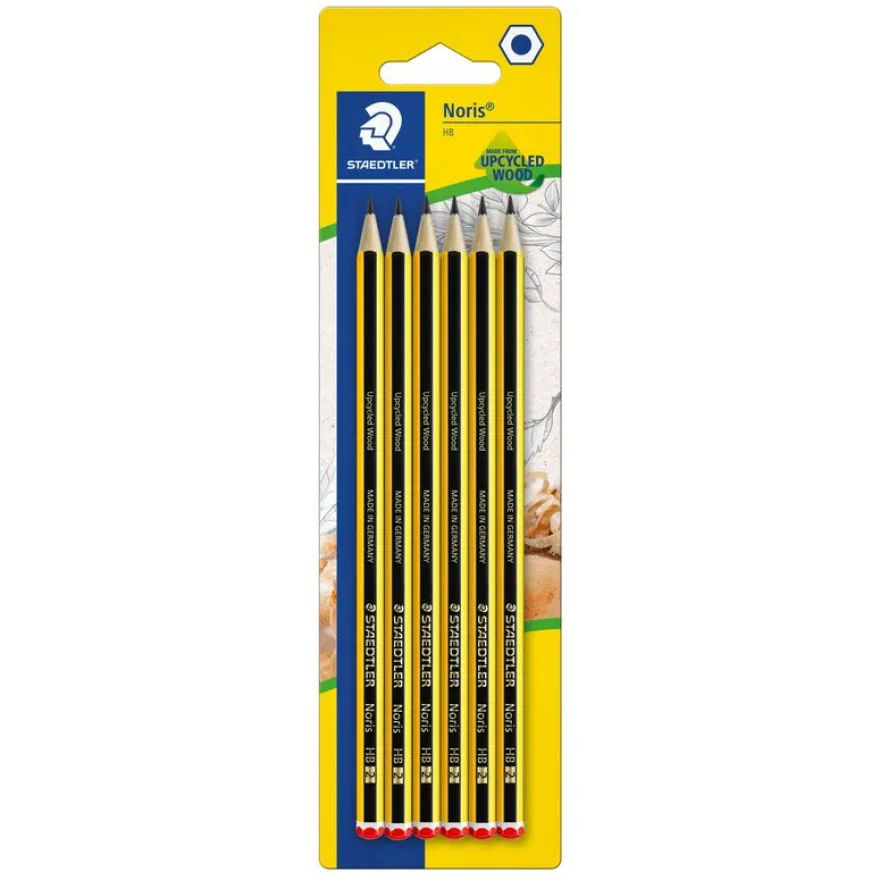 STAEDTLER Noris 120 - crayon - HB (pack de 6)