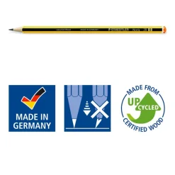 STAEDTLER Noris - Pack de 12 Crayons à papier - 2B - 2 mm