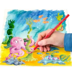 Staedtler Noris club - 12 Crayons de couleur aquarellables