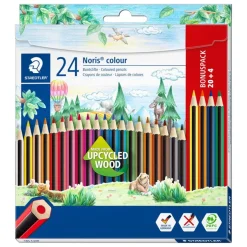 STAEDTLER Noris Color - 24 Crayons de couleur