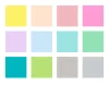 STAEDTLER Pigment brush 371 - 12 feutres pointe pinceau - couleurs pastel assorties