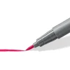 STAEDTLER Pigment brush 371 - 24 feutres pointe pinceau - couleurs assorties - encre Multi Ink intense