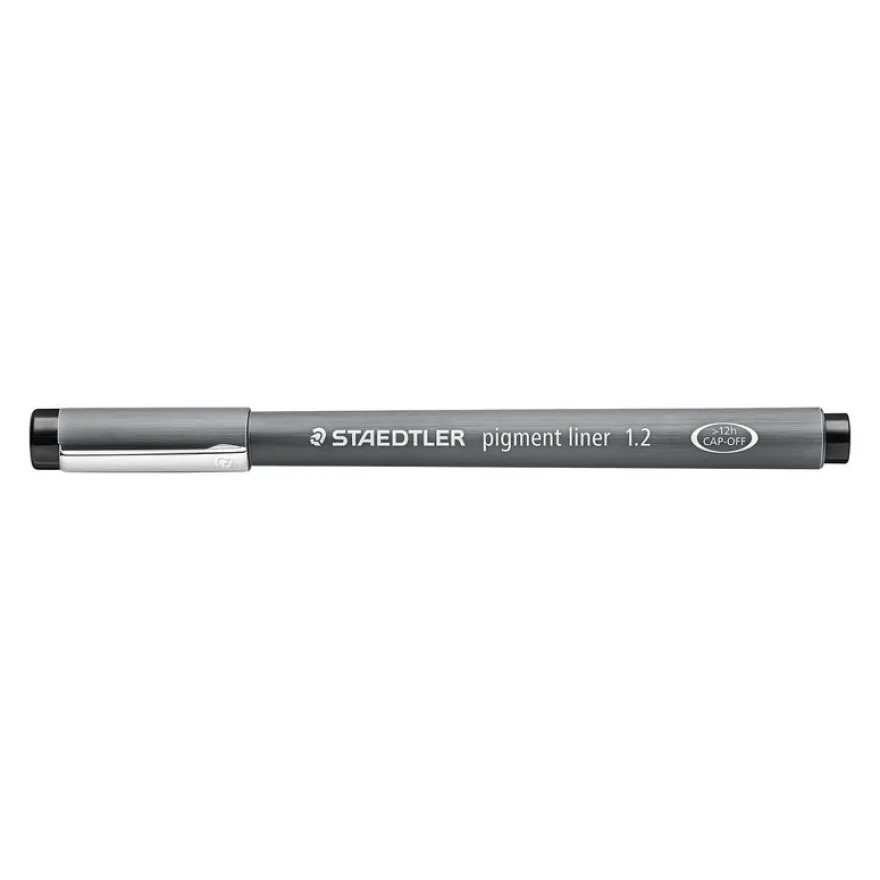 STAEDTLER pigment liner - Feutre fin - 1.2 mm - noir