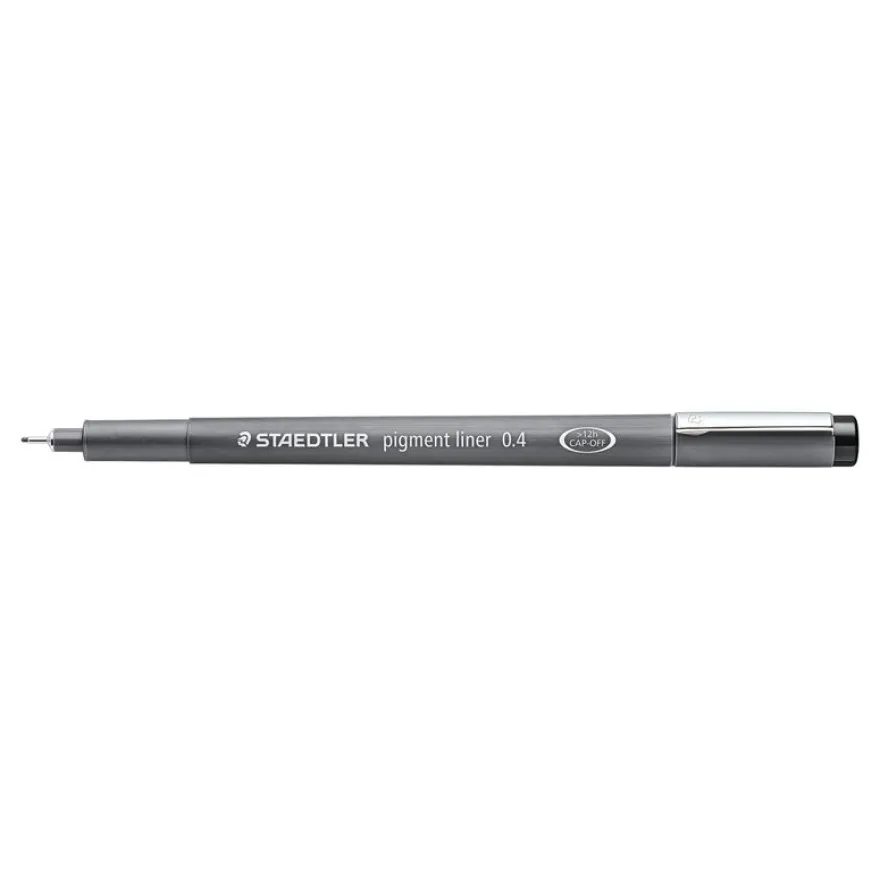 STAEDTLER pigment liner - Feutre fin - 0.4 mm - noir