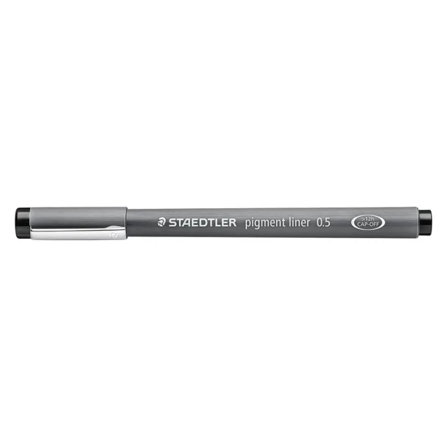 STAEDTLER pigment liner - Feutre fin - 0.5 mm - noir
