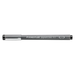 STAEDTLER pigment liner - Feutre fin - 0.3 mm - noir