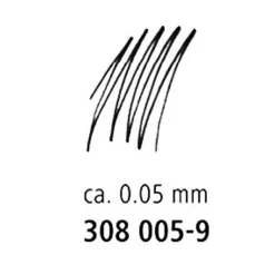 STAEDTLER pigment liner - Feutre fin - 0.05 mm - noir