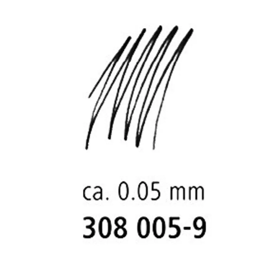 STAEDTLER pigment liner - Feutre fin - 0.05 mm - noir
