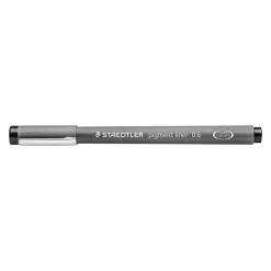 STAEDTLER pigment liner - Feutre fin - 0.6 mm - noir
