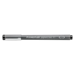 STAEDTLER pigment liner - Feutre fin - 0.1 mm - noir