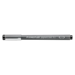 STAEDTLER pigment liner - Feutre fin - 0.1 mm - noir