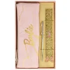 Stationery Set Barbie (stylo bille, règle, pochette en design Barbie)