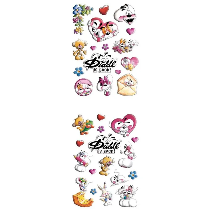 Stickers 3D Diddl
