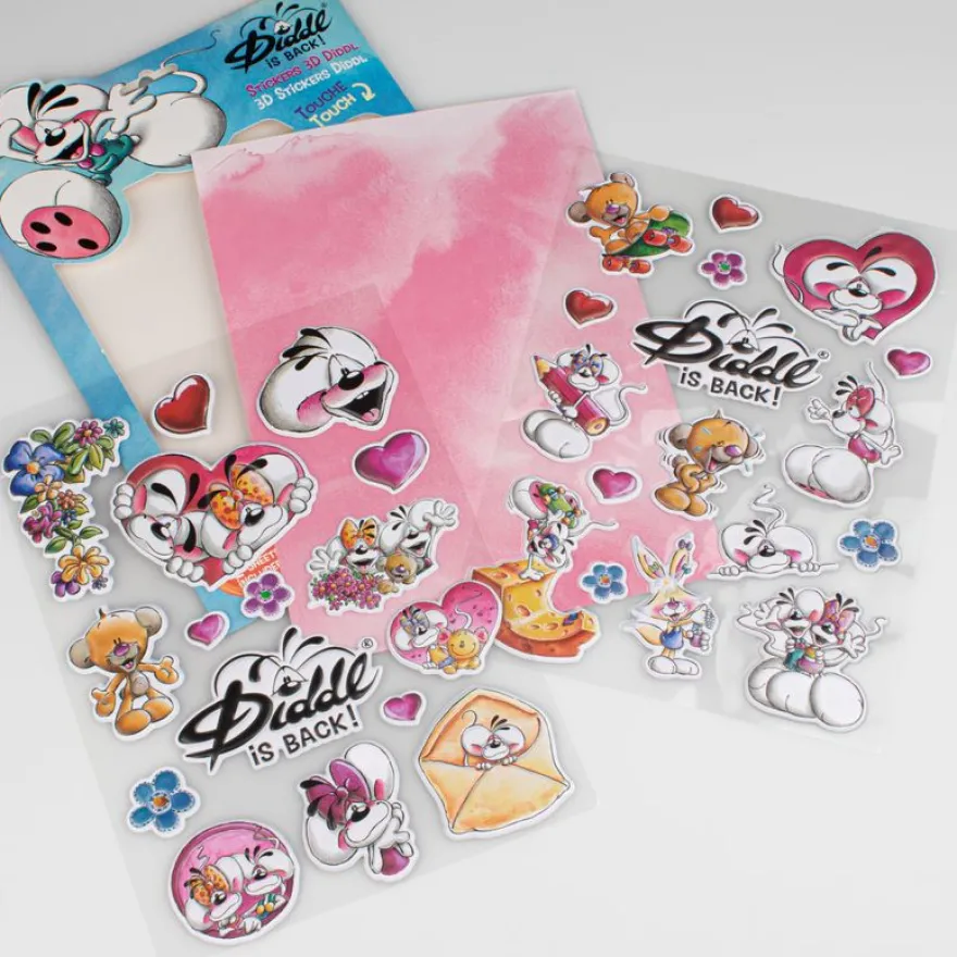 Stickers 3D Diddl