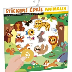 Stickers epais - animaux