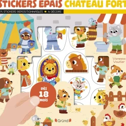 Stickers epais - chateau fort