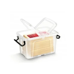 STRATA - Boîte multi rangements 1,7L - qualité alimentaire - cristal