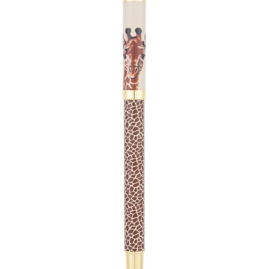 Styllo plume Animaux - 5 decors assortis - Oberthur