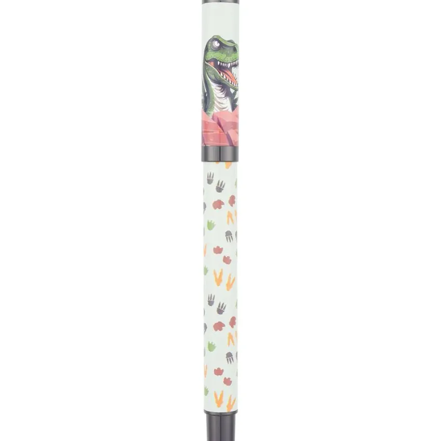 Styllo plume Animaux - 5 decors assortis - Oberthur