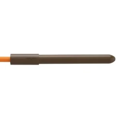 Stylo à bille rétractable ENZO VARINI "4 en 1 CMYK" coloris du corps marron & orange