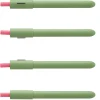 Stylo à bille rétractable ENZO VARINI "4 en 1 CMYK" coloris du corps vert & rose