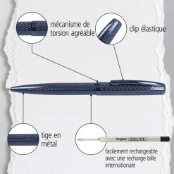 Stylo bille Eleganza Diamond Night