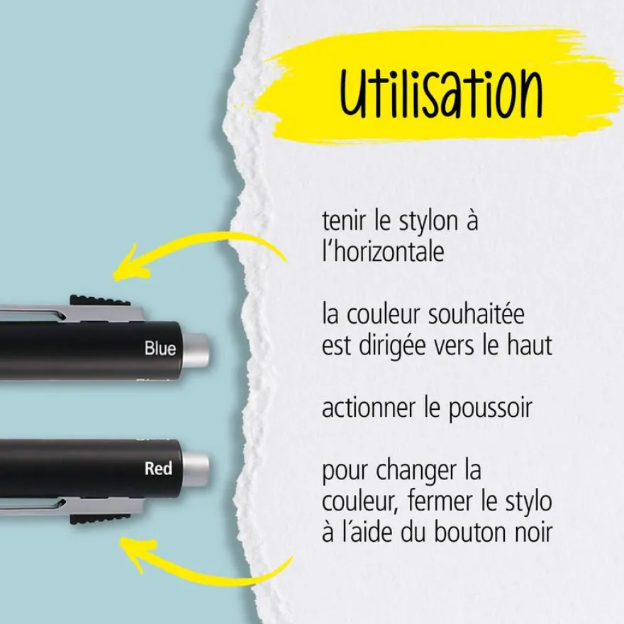 Stylo bille Multipen 4 in 1 Fashion Mint