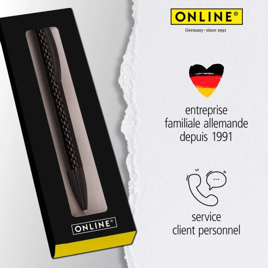 Stylo bille Vision Carbon Black