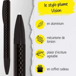 Stylo bille Vision Carbon Black