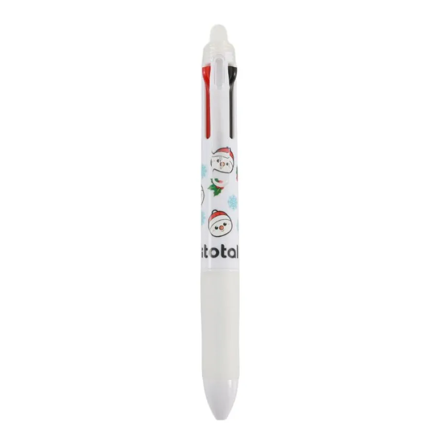 Stylo Effaçable 4 en 1 XMAS - Snowman - Noël
