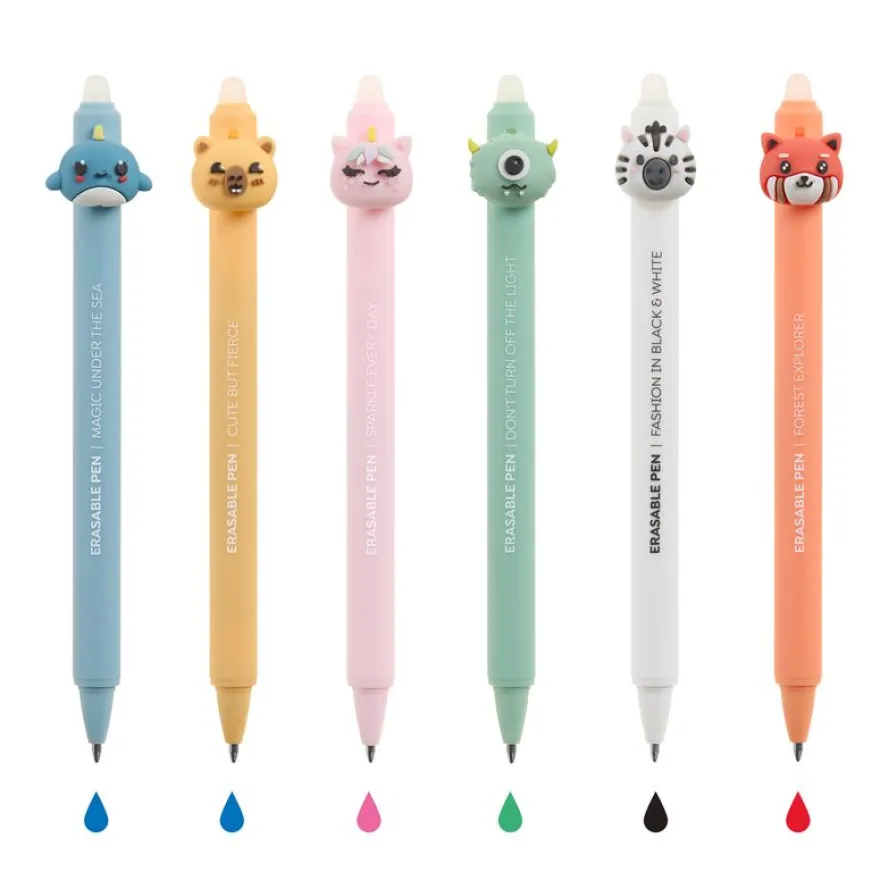 Stylo effaçable Licorne Soft Oops Back2fun