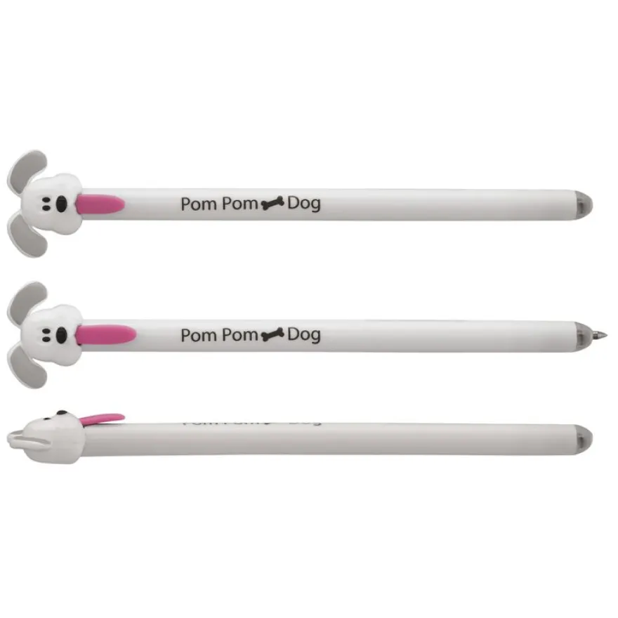 Stylo effaçable par gomme SMILE "Pom Pom Cute Dogs"
