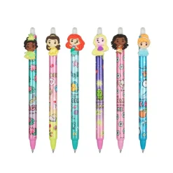 Stylo effaçable rétractable princesses