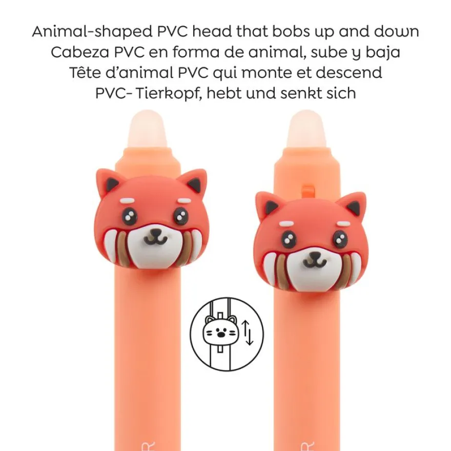 Stylo effaçable Zèbre Soft Oops Back2fun