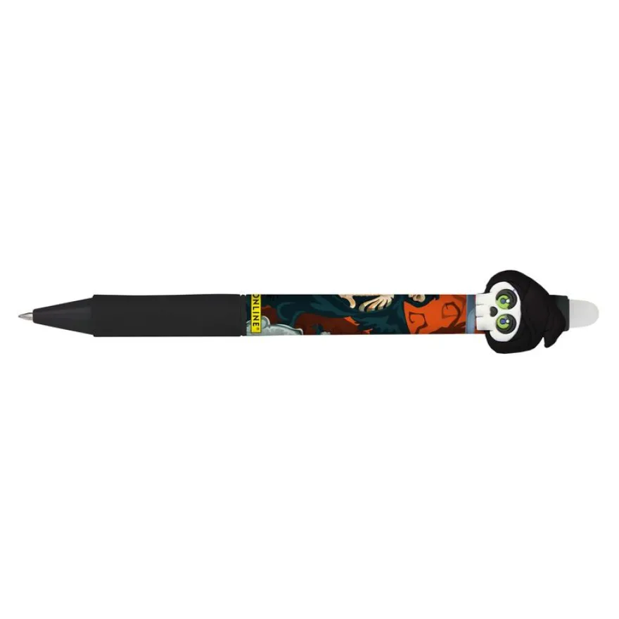 Stylo encre gel magiXX Fun Halloween Bone Chiller, encre effaçable bleue