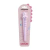 Stylo gel en forme de crocodile mauve Back2Fun - papeterie fun pour enfants.