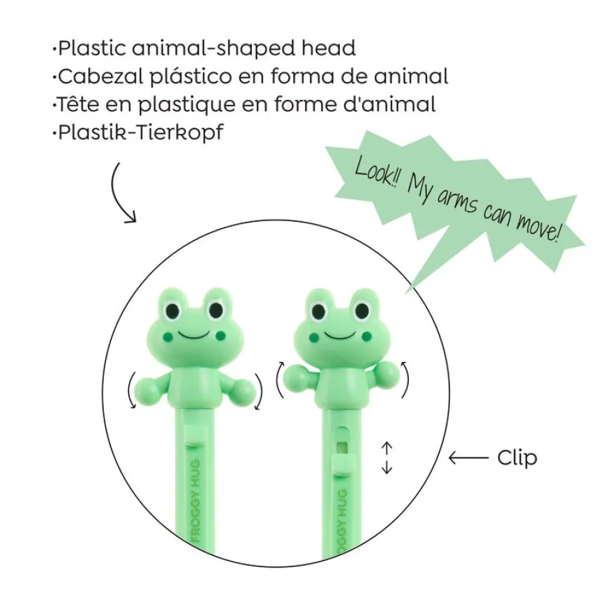 Stylo Grenouille Hug Attack Back2Fun